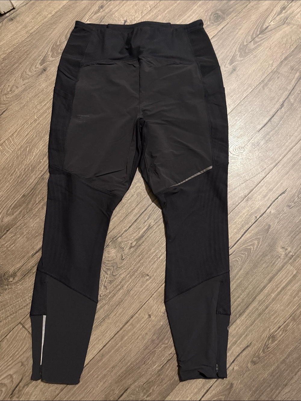 Men's Black Performance Running Tights